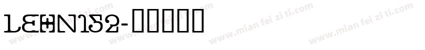 LEHN152字体转换