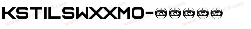KSTILSWXXM0字体转换