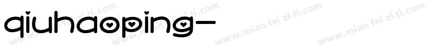 qiuhaoping字体转换