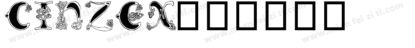 cinzex字体转换