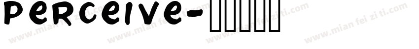 perceive字体转换