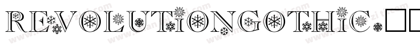 REVOLUTIONGOTHIC字体转换