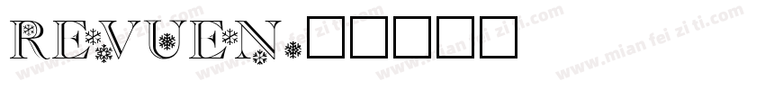 REVUEN字体转换