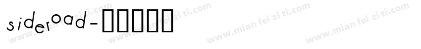sideroad字体转换