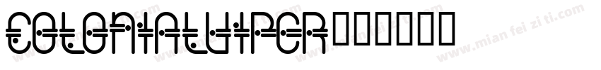 ColonialViper字体转换