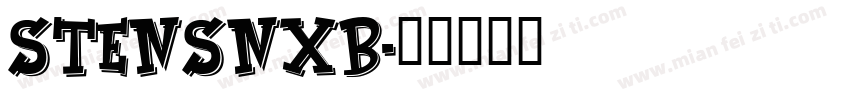 STENSNXB字体转换