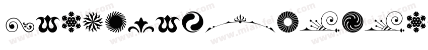 CornucopiaOfOrnamentsFpur-LYYg字体转换