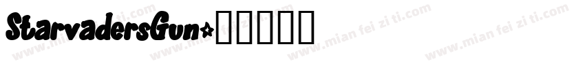 StarvadersGun字体转换