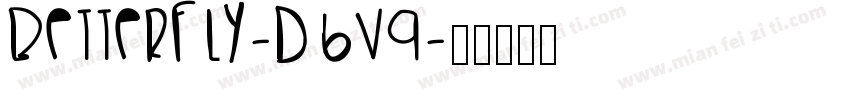 Betterfly-D6v9字体转换