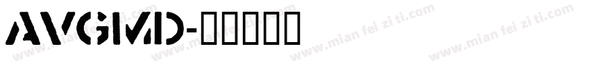 AVGmd字体转换