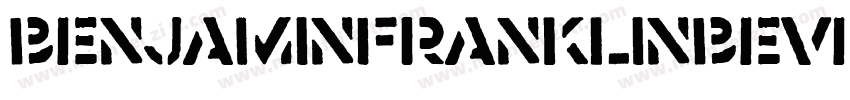Benjaminfranklinbeveled-j7Av字体转换