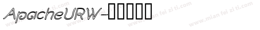 ApacheURW字体转换
