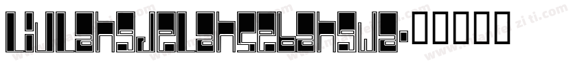 liulangdelansebangwa字体转换