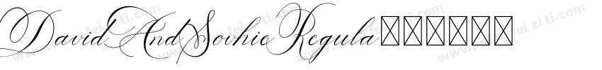 DavidAndSovhieRegula字体转换
