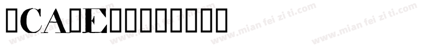 浙CA2E91字体转换