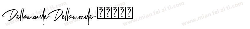 DellamondeDellamonde字体转换