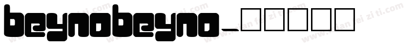 beynobeyno字体转换