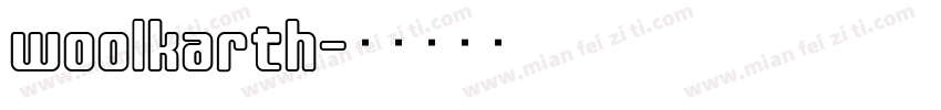 woolkarth字体转换