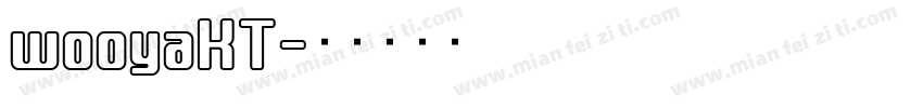 wooyaKT字体转换