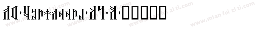 AG-Britannic_HL_P字体转换