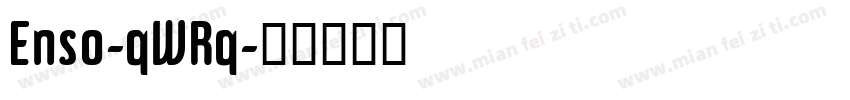 Enso-qWRq字体转换
