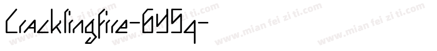 Cracklingfire-6Y5q字体转换
