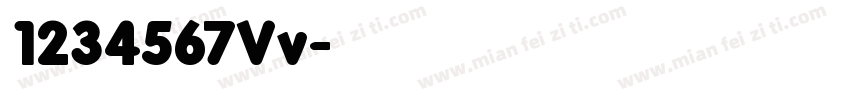 1234567Vv字体转换