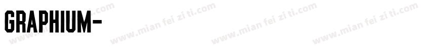 Graphium字体转换