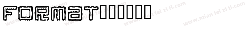 Format字体转换