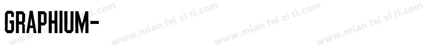 Graphium字体转换
