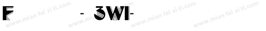 Freihand-p3W1字体转换