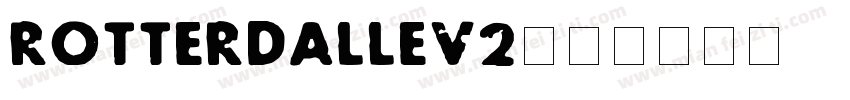 Rotterdallev2字体转换