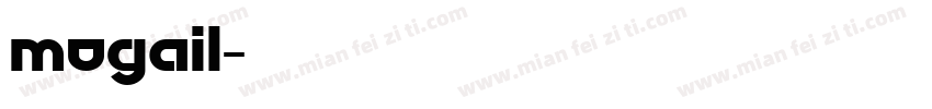 mogail字体转换