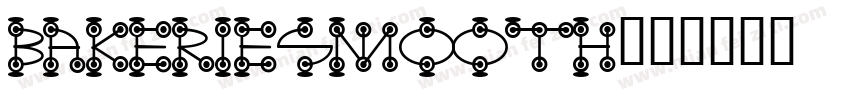 BAKERIESMOOTH字体转换