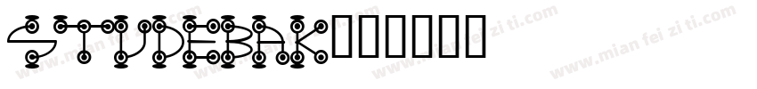 STUDEBAK字体转换