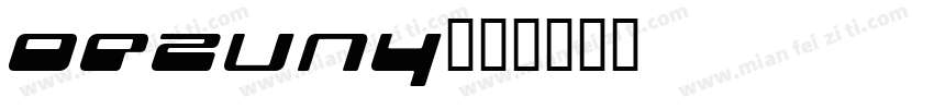 oezuny字体转换