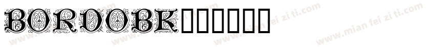 BORDOBK字体转换