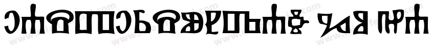 EasterSunday-GOqJa字体转换