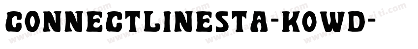Connectlinesta-K0wD字体转换