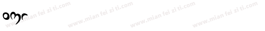 omr401字体转换