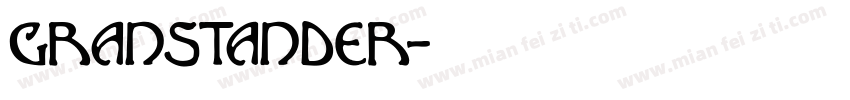 Granstander字体转换