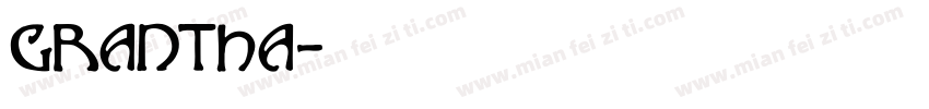 Grantha字体转换