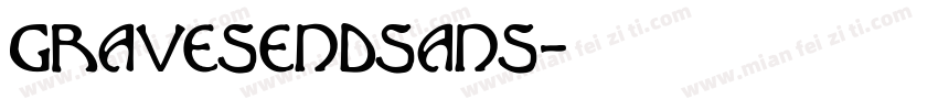 gravesendsans字体转换