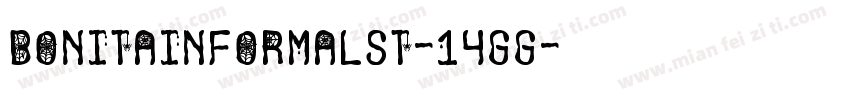 BonitaInformalSt-14gg字体转换