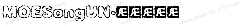 MOESongUN字体转换