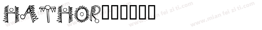 HATHOR字体转换
