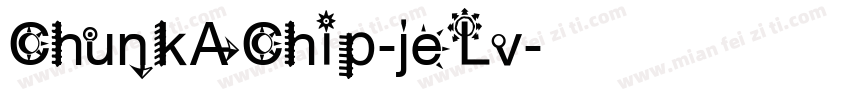 ChunkAChip-jeLv字体转换