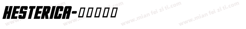 hesterica字体转换