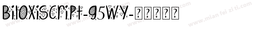 BiloxiScript-g5WY字体转换