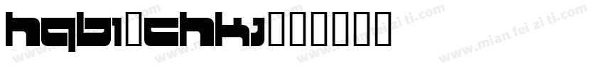 HGB1_CHKI字体转换